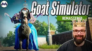 Den onde trollmannen Nekovic blir dronning || Goat Simulator Remastered
