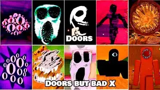 [Roblox] Doors Vs Doors But Bad X  All Jumpscares NEW Updated