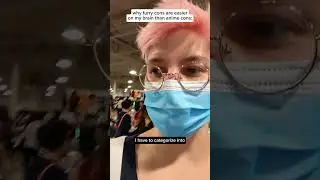 why furry cons are easier on my brain 🧠 