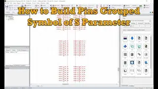 How to Build Pins Grouped Symbol of S Parameter