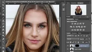 PhotoShop Photography Lesson 3 - Blending Skin