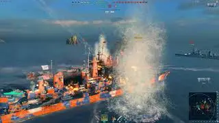 Yamato absolutely devastate the enemy !