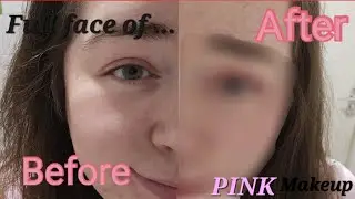 Full Face of PINK Makeup | Molly ParkerSykes 💖  #pink #makeup #challenge