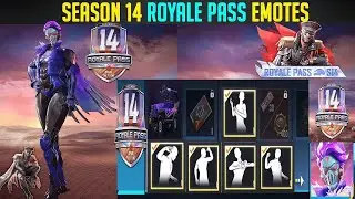 PUBG MOBILE SEASON 14 FREE FUNNY EMOTES