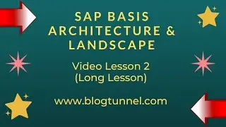 SAP Basis and Security : SAP Architecture and Landscape #sapbasis #saplearning