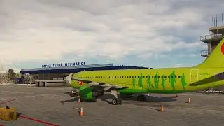 Отправляем маму в отпуск! Мурманск ULMM - Санкт-Петербург ULLI на Fenix A320 v2 | MFS 2020 + ArcGIS