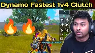 Dynamo Fastest 1v4  Clutch 🔥 | Hydra Official