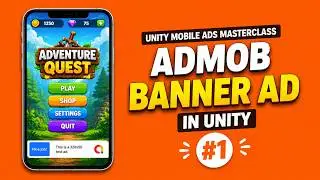 Admob Banner Ads in Unity 2026 | Complete Setup & Integration | Unity Mobile Ads Masterclass. #1