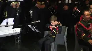 La Esperanza de María. Héctor a la armónica y Ana al piano.