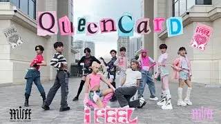[KPOP IN PUBLIC] (G)I-DLE (여자)아이들 (QUEENCARD) Dance Cover By MjM-앰제앰 From Cambodia