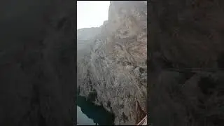Экстрим через каньон!! #черкасоваксения