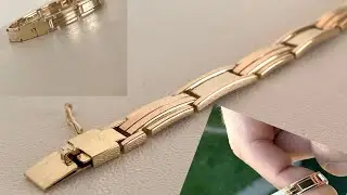 MEN'S GOLD BRACLET by jewelry KARLOFT
