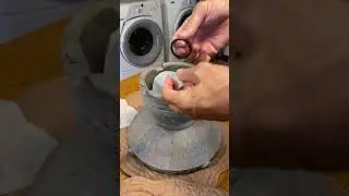 Adding a cloth filter to a solar birdbath.