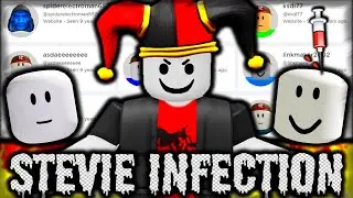 THE Stevie Standard HEAD IS DESTROYING ROBLOX!!! (The Roblox Stevie Standard Infection)