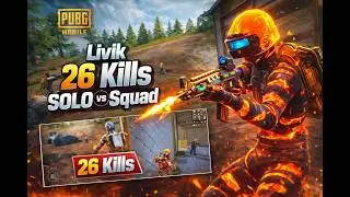 Unstoppable 26 Kill Solo vs Squad 🔥 Livik Full Rush Gameplay