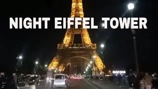 PARIS-EIFFEL TOWER 4K- Driving- French region