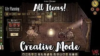 Don't Starve Hamlet BETA: Creative Mode (Crafting Everything)