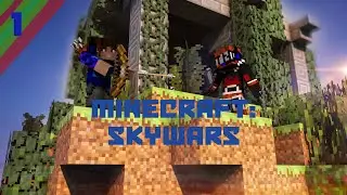 Minecraft: Skywars EP01: The OP Sword, Cleanup Time & The Ender Pearl Win!