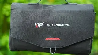 REVIEW: ALLPOWERS SP012 Polysilicon Solar Panel 100W | In Cloudy Condition | Will It Work?