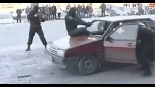 Only In Russia # 2   The Ninja Swat Cop