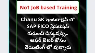 # SAP FICO_ Course in_ Telugu #  SAP Course In Telugu 