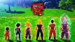 Dragon Ball Z: Kakarot - All Gohan Transformations & Ultimate Attacks (4K 60fps)