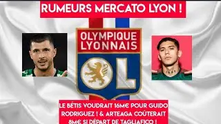 16M€ POUR ACHETER GUIDO RODRIGUEZ ! ARTEAGA VAUT 8M€ SI DÉPART DE TAGLIAFICO !!