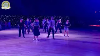 BBDC 2024 Performances - Carla Pollack & Nino Haydl & class participants doing St. Louis Shimsham