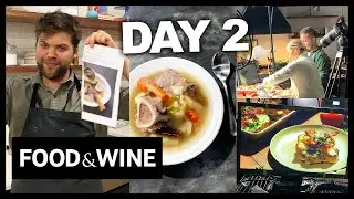 Directing Food & Wine Recipe Videos (08/22 Day 2) | BTS Culinary Directing