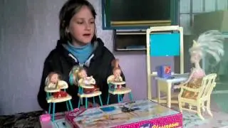 Мебель для Барби школа