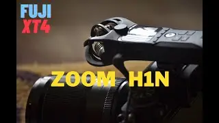 Microphone Zoom H1N with Fujifilm XT4