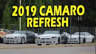 2019 Camaro Fleet Spotted! ZL1, SS, LT and Convertible - Refresh is Coming!