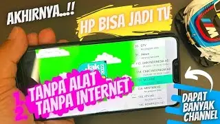 CARA NONTON TV DIGITAL DI HP UDAH BISA ✅1 TANPA ALAT ✅2 TANPA INTERNET