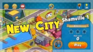 Robbery Bob 2 (Shamville lvl 1 - 5) #05 | NEW CITY!