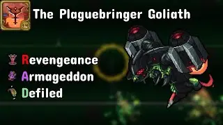 Terraria Calamity Mod - RAD Mode Plaguebringer Goliath