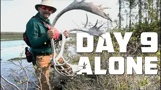 A Long Time Completely Alone on a Northern Canoe Trip - Solo Trip to the Arctic, Day 9 of 19