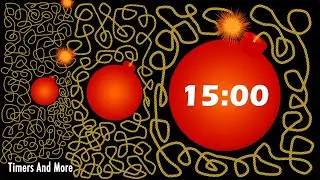 15 Minute Timer Bomb | 💣  Giant Explosion 💥