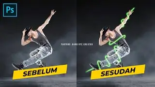 LINE GLOW EFFECT PHOTOSHOP | EASY GLOW EFFECT IN PHOTOSHOP | GLOWING OBJECT | PHOTOSHOP TUTORIAL