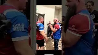 Michael Todd and Kamil Jabłoński pre match testing 😄 East vs West 14