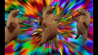 Bears Dance to Sweet Dreams but whenever it says 