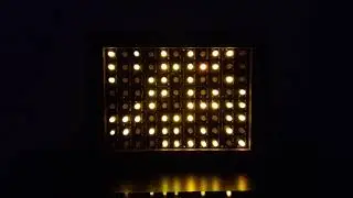 Meditative LED-Matrix