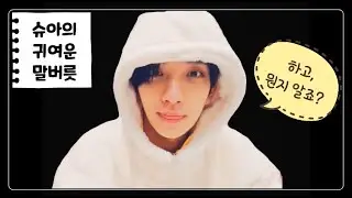 [세븐틴/조슈아]조슈아의 귀여운 말버릇