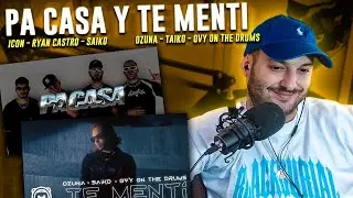 REACCION: Ozuna, Saiko, Ovy on the Drums - Te Mentí / ICON, Ryan Castro & Saiko - Pa Casa