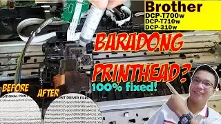 HOW TO DECLOG BROTHER PRINTHEAD 