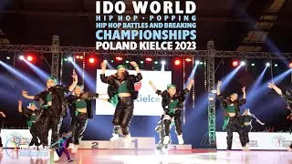 MAGIC FREE GROUP | CZECHIA | IDO HipHop World Championship 2023 | Semifinals | Children Formations