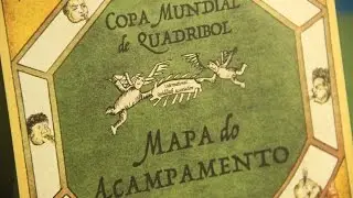 Mapa do Acampamento - Map of the Campsite