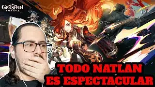 ¡ NATLAN ES LO MEJOR ¡ 🤯 Reacción a Avance de la versión 5.0 de Genshin Impact #Natlan #NewVersion