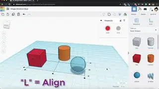 20. New Tinkercad - Single Key Shortcuts