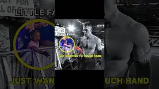John Cena makes sad this little fan 🥺💔