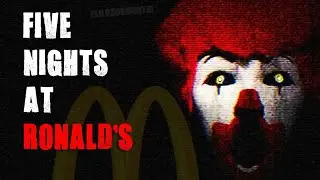 enseño por primera vez mi cara five night at Ronald